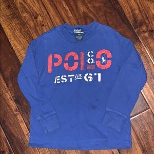 Polo long sleeve tee